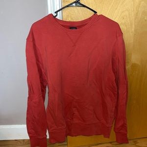 J.Crew red crewneck